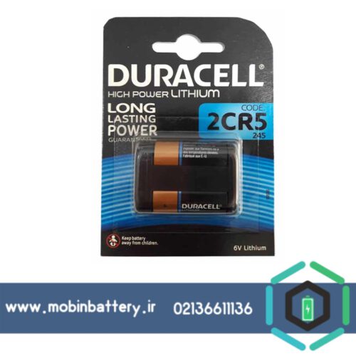 باتری 6 ولت لیتیوم دوراسل(duracell) مدل 2CR5