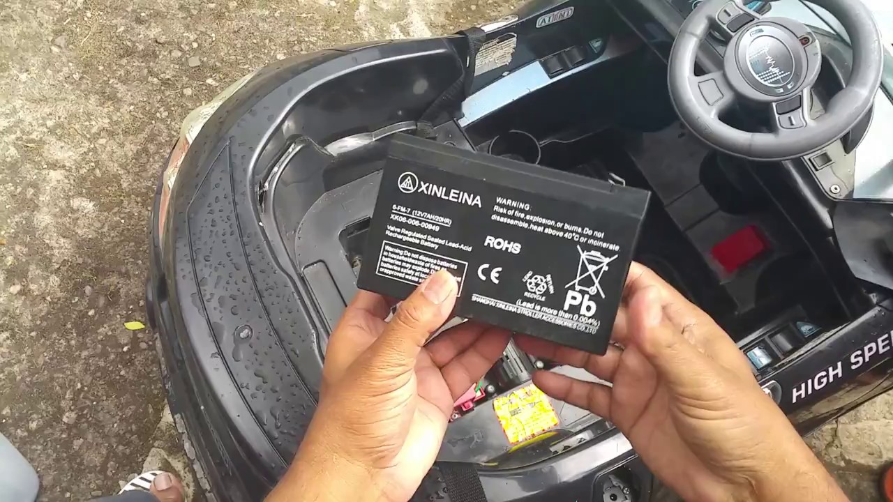 نحوه تعویض باتری ماشین شارژی BATTERY